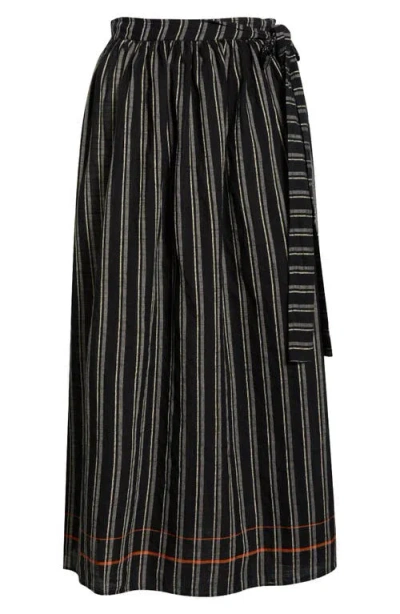 Ulla Johnson Suri Stripe Cover-up Skirt In Multi