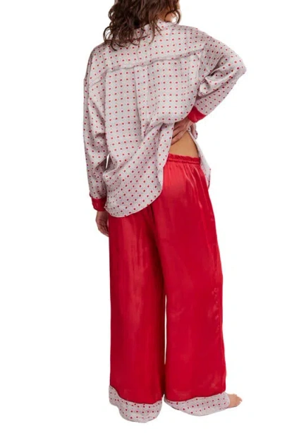 Free People Dreamy Days Print Pajamas In Multi