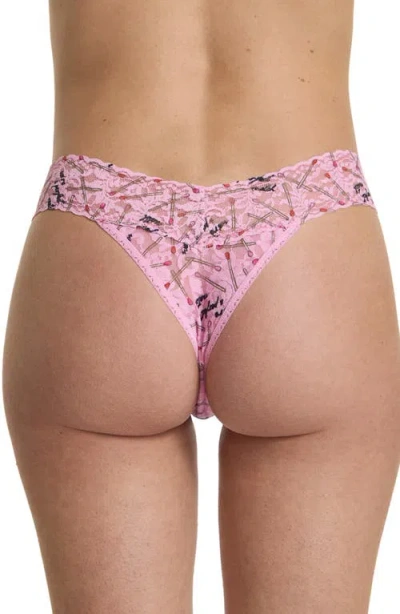 Hanky Panky Vday Matchbox Original Rise Thong In Multi