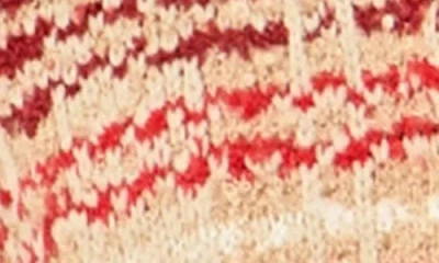 English Factory Textured Stripe Wool Blend Jacket In Multi