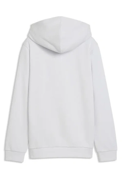 Puma Kids' Bmw M Motorsport Essentials Pullover Hoodie In White