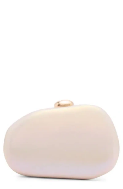 Dolce Vita Dionne Hardshell Clutch In Neutral