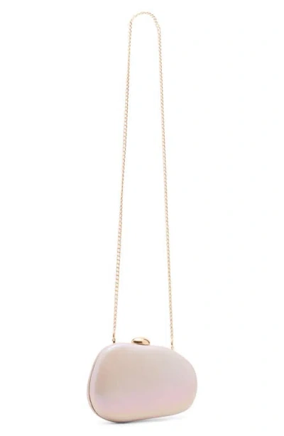 Dolce Vita Dionne Hardshell Clutch In Neutral