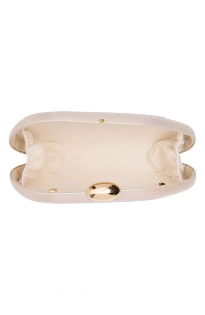 Dolce Vita Dionne Hardshell Clutch In Neutral