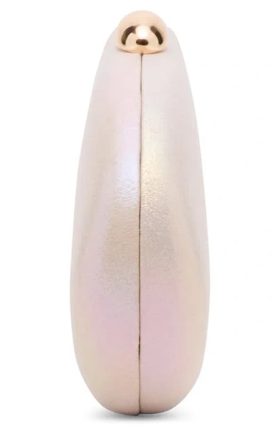 Dolce Vita Dionne Hardshell Clutch In Neutral