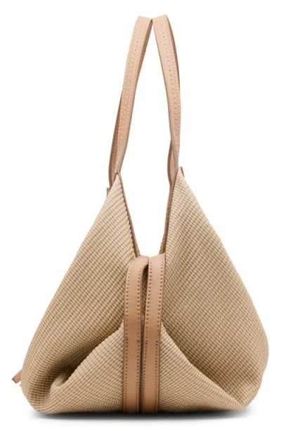 Dolce Vita Billy Woven Shoulder Bag In Neutral
