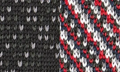 Thom Browne Silk Jacquard Tie In Green