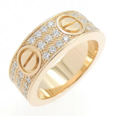 Pre-owned Cartier Pink Gold Pink Gold (18k) Band Ring ()
