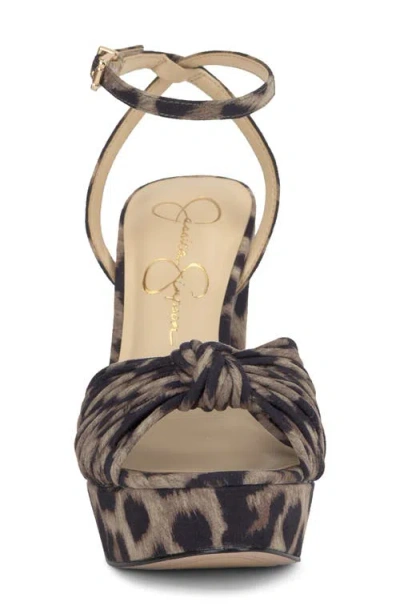 Jessica Simpson Immie Platform Sandal In Multi