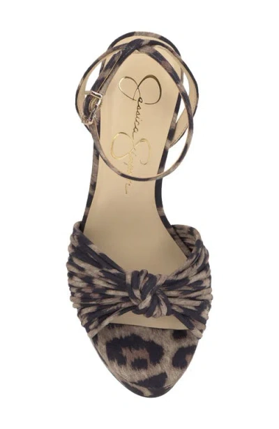 Jessica Simpson Immie Platform Sandal In Multi