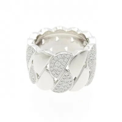 Pre-owned Cartier White Gold White Gold (18k) Band Ring ()