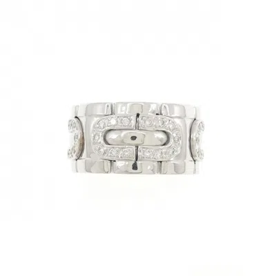 Pre-owned Cartier White Gold White Gold (18k) Band Ring ()