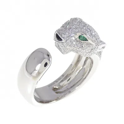 Pre-owned Cartier White Gold White Gold (18k) Band Ring ()