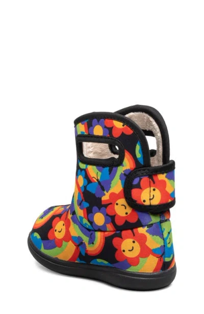 Bogs Kids' Baby  Ii Rainbow Planet Insulated Rain Boot In Animal Print