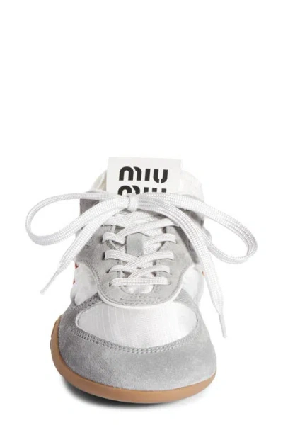 Miu Miu Gymnasium Low Top Sneaker In Animal Print