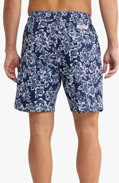 Fair Harbor The Anchor Swim Trunks In Blue