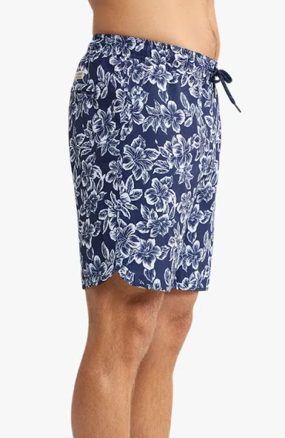 Fair Harbor The Anchor Swim Trunks In Blue