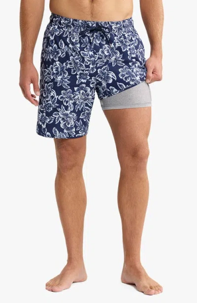 Fair Harbor The Anchor Swim Trunks In Blue