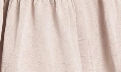 Matty M . Provence Long Sleeve Tiered Dress In Neutral