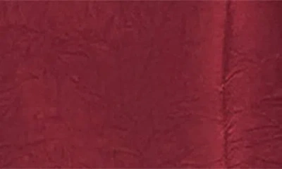 Matty M . Belle Puff Sleeve Dress In Burgundy