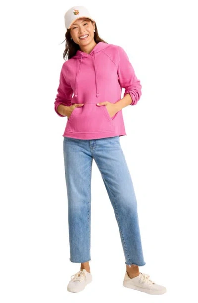 Tommy Bahama Marina Del Mar Raw Edge Hoodie In Pink