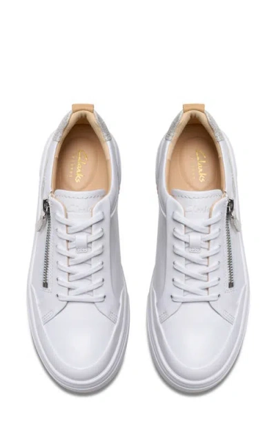 Clarksr Clarks(r) Hollyhock Zip Platform Sneaker In Multi