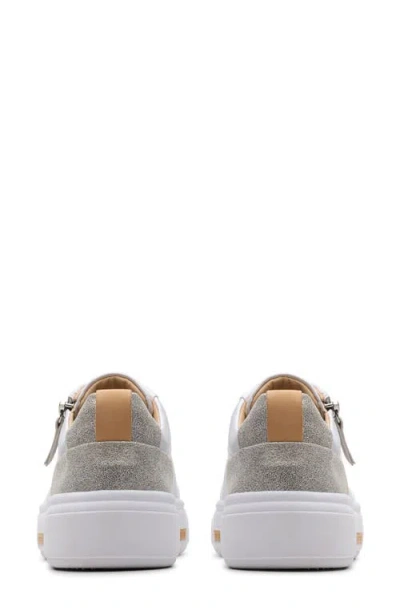 Clarksr Clarks(r) Hollyhock Zip Platform Sneaker In Multi