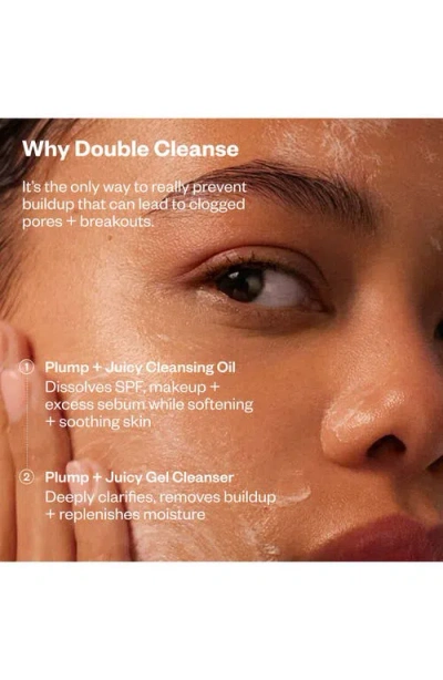 Kosas Mini Plump + Juicy Double Cleansing System In Transparent