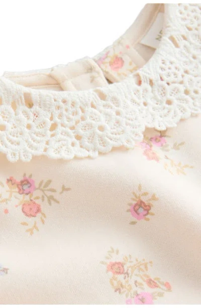 Next Kids' Floral Sweatshirt & Leggings Set In Multi