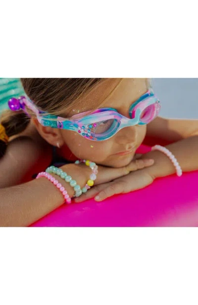 Bling2o Kids' Taffy Swim Goggles In Blue