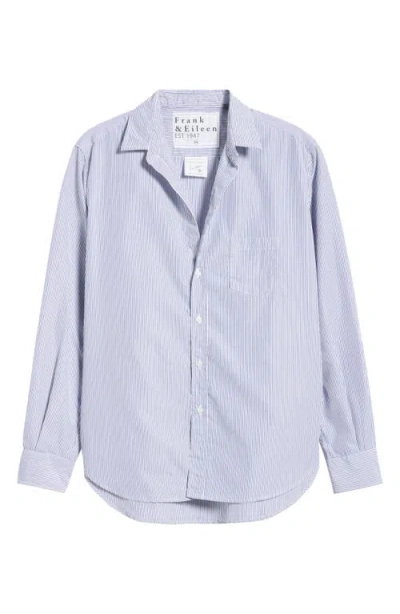 Frank & Eileen Eileen Relaxed Button-up Shirt In Blue