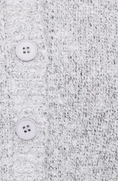 Petal And Pup Petal & Pup Lucah Fuzzy Cardigan In Gray