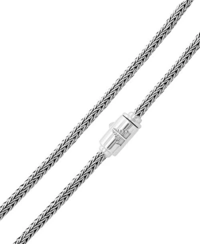 Devata Foxtail Round 2.5mm Chain Necklace In Silver