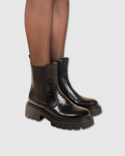 Mi/mai Arne Chunky Sole Ankle Boots In Multi