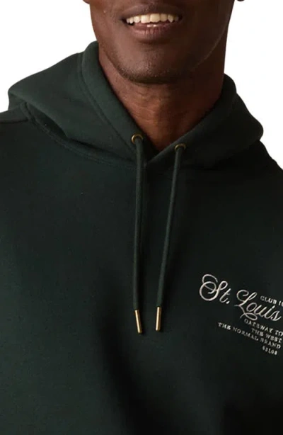 The Normal Brand St. Louis Embroidered Hoodie In Multi