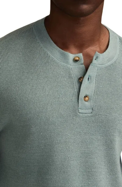 Lucky Brand Henley Sweater In Green