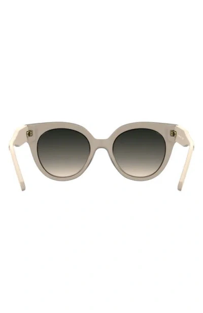 Kendra Scott Dira 51mm Gradient Tea Cup Sunglasses In Gray