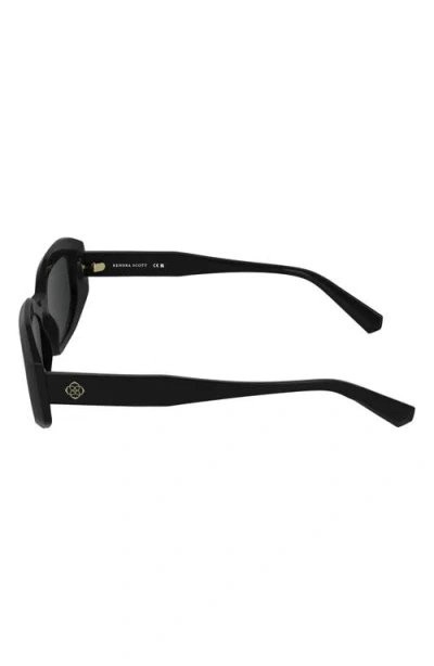 Kendra Scott Danielle 53mm Sunglasses In Black