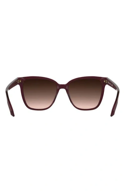 Kendra Scott Dira 56mm Rectangular Sunglasses In Brown