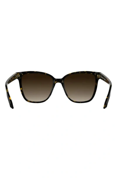 Kendra Scott Dira 56mm Rectangular Sunglasses In Black