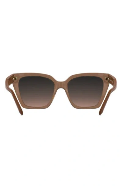 Kendra Scott Dira 56mm Gradient Tea Cup Sunglasses In Brown