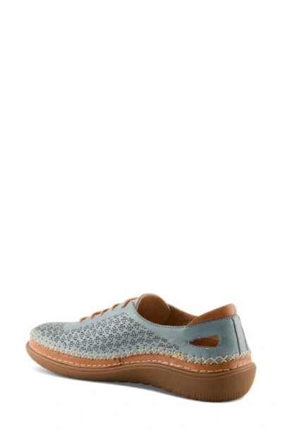 Spring Step Janell Laser Cut Sneaker In Multi