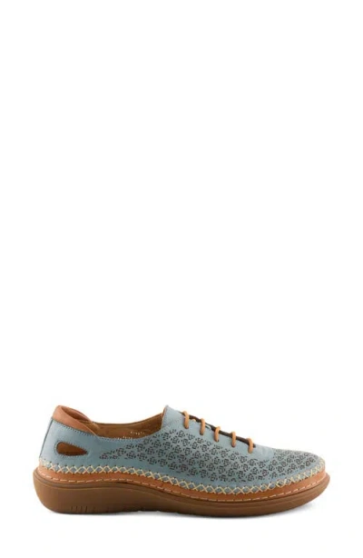 Spring Step Janell Laser Cut Sneaker In Multi