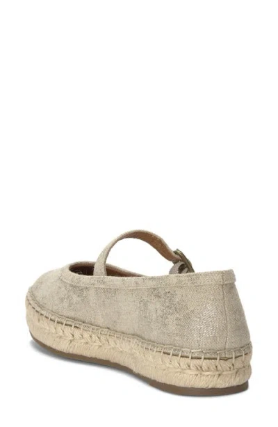 Lucky Brand Orlyna Espadrille Mary Jane Flat In Animal Print