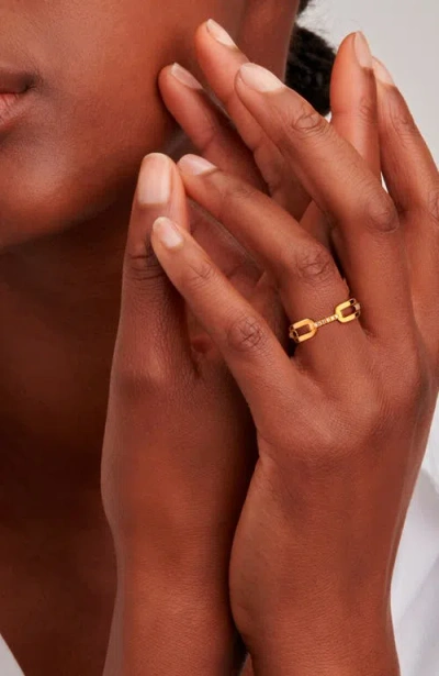 Dpt Antwerp Unchain Ring In Gold