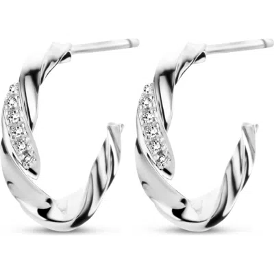 Dpt Antwerp Serendipity Hoops In Metallic