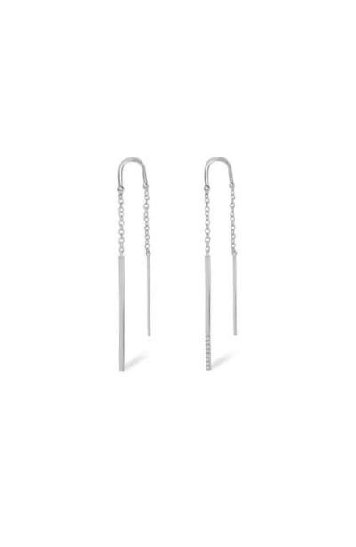 Dpt Antwerp Double Linea Earrings In Metallic
