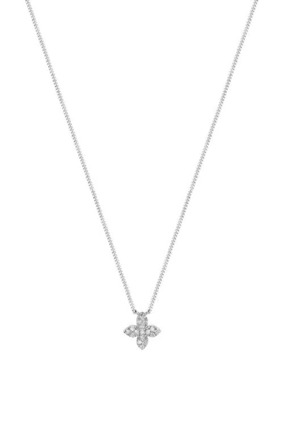 Dpt Antwerp Little Flower Necklace In Metallic