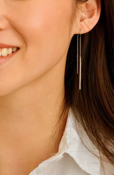 Dpt Antwerp Double Linea Earrings In Metallic