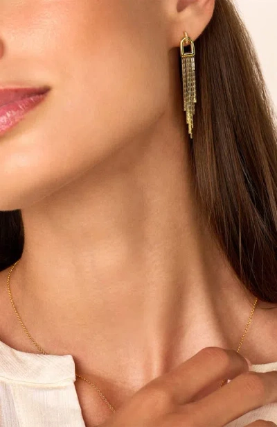 Dpt Antwerp Arch Earrings In Brown